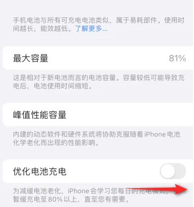 海棠湾镇苹果15维修分享iPhone15充电到80%就充不进电了怎么办 