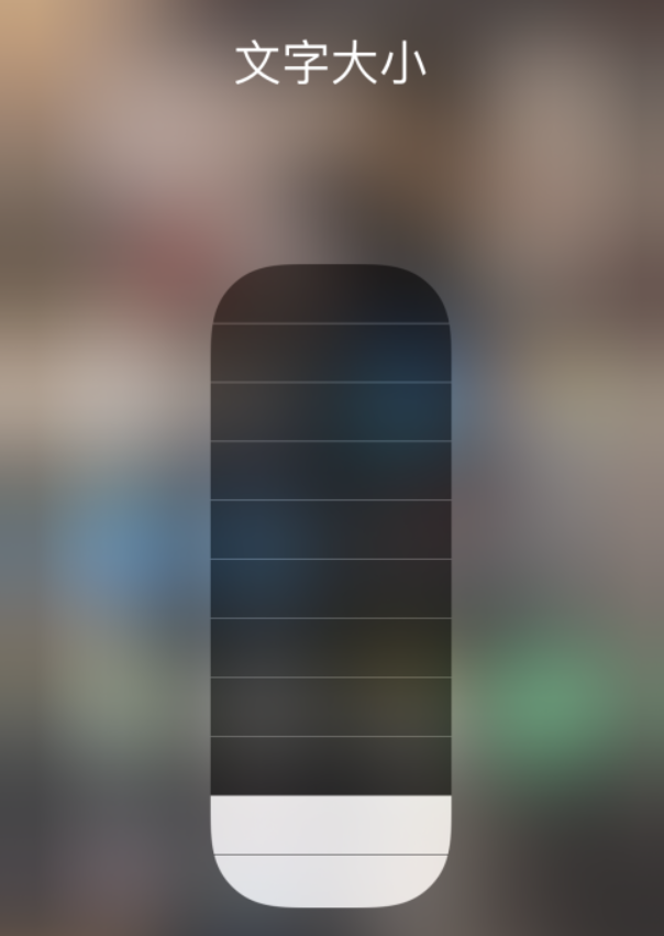海棠湾镇苹果手机维修分享小技巧：在 iPhone 控制中心快速调节字体大小 