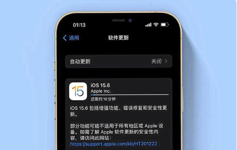 海棠湾镇苹果手机维修分享iOS 15.6续航怎么样 